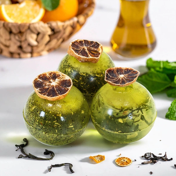 Ізомальтові чайні кульки як елегантна ідея для подарунка