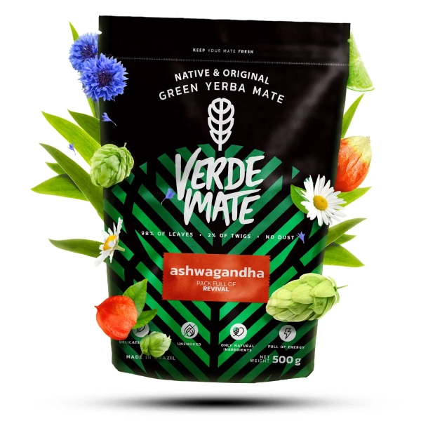 Verde Mate Green Ashwagandha — йерба-мате з лимонною вербеною