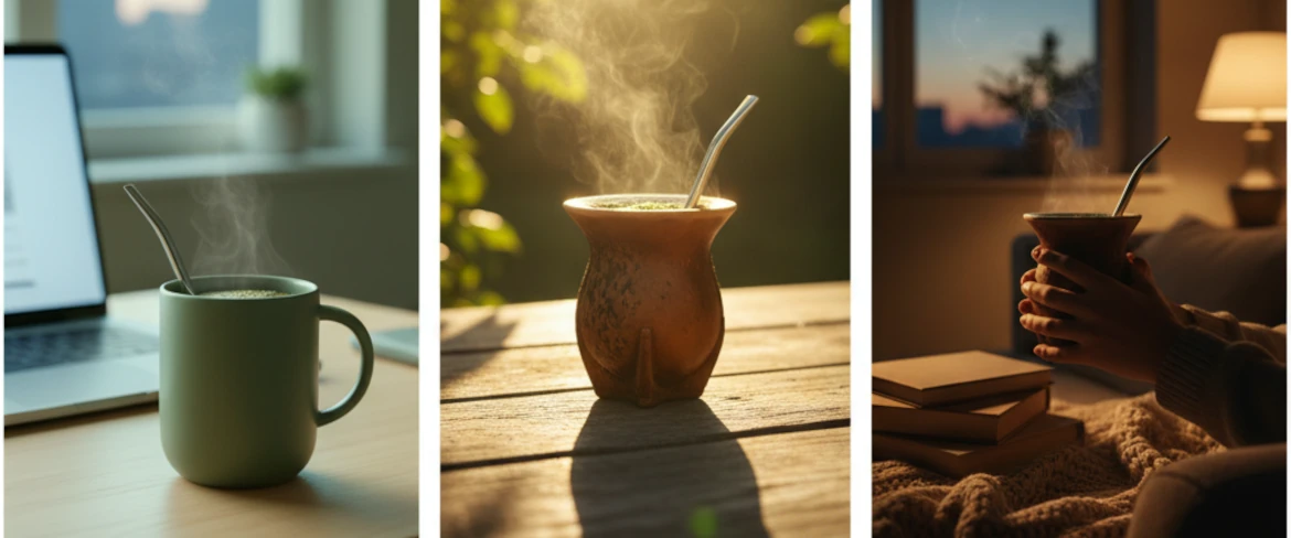 Різні пори доби – коли пити мате?