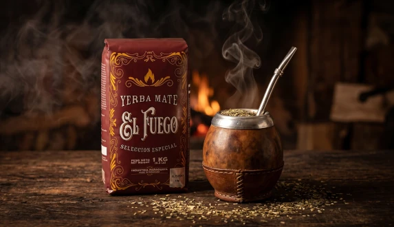 El Fuego — найміцніша йерба-мате з Парагваю. Відчуйте справжній вогонь!