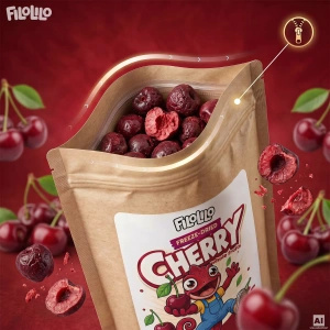 FiloLilo – Ліофілізована вишня (ціла, без кісточки) 20 г