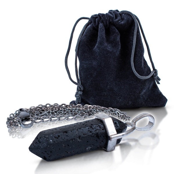 Підвіска з лавовим каменем