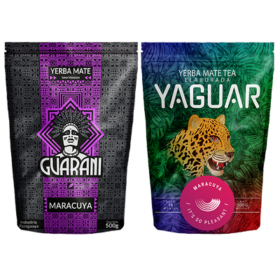 Йерба Мате Guarani Yaguar Maracuya 2x500 г 1 кг