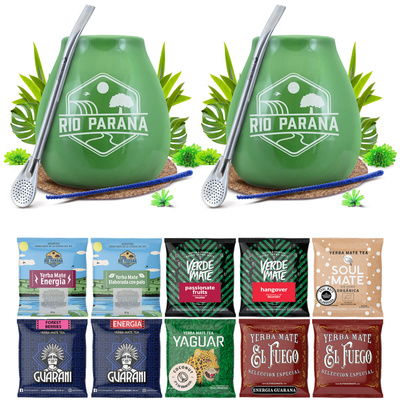 Набір Yerba Mate для двох Калабаш Bombilla