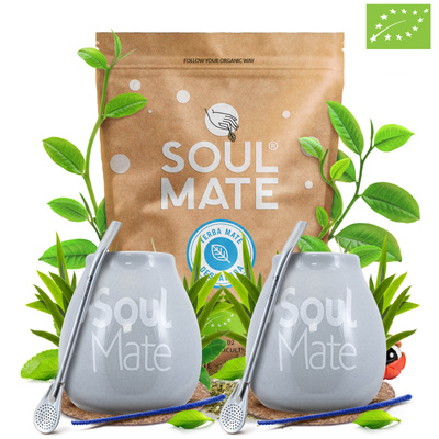 Стартовий набір для двох Йерба Мате Soul Mate Despalada 500 г
