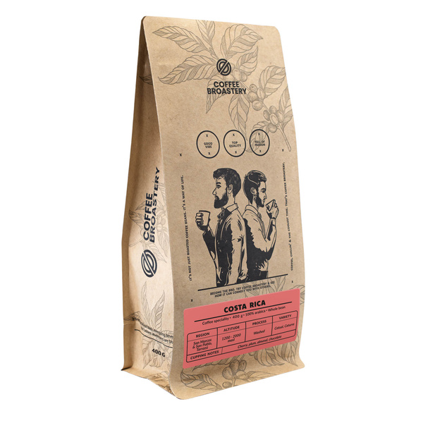 Кавові зерна Bro Coffee Roastery - Costa Rica San Rafael Speciality 400 г