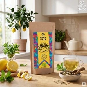Набір аксесуарів Чай Гуаюса Pachamama 100г