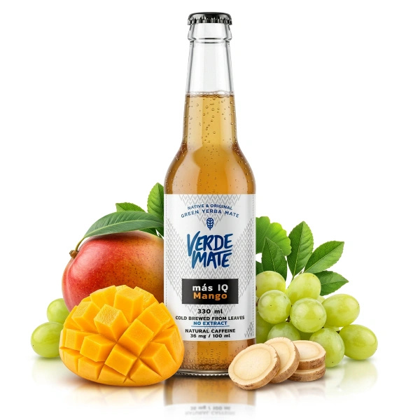 Verde Mate Green Cold Brew – Más IQ Mango 330 мл