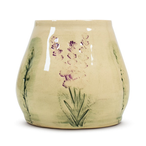 Керамічна калабаш Flora Pink 300 мл – серія Crater