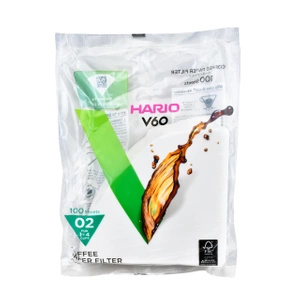 Паперові фільтри для крапельниці Hario V60-02 (100 шт.)