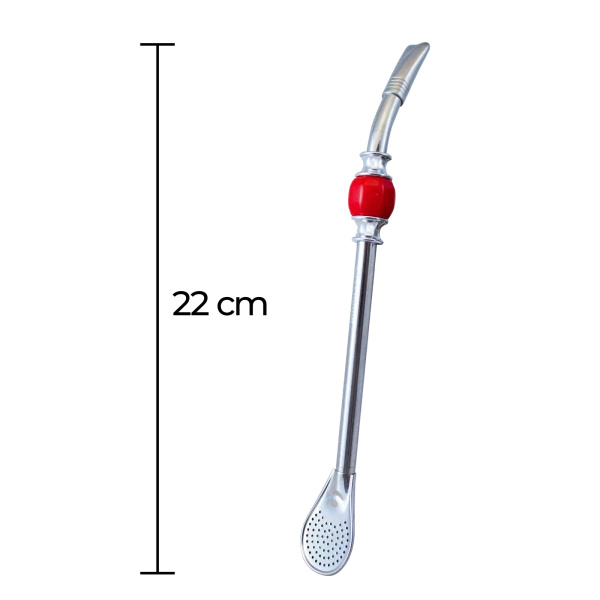 Бомбілья Grande з каменем - червона