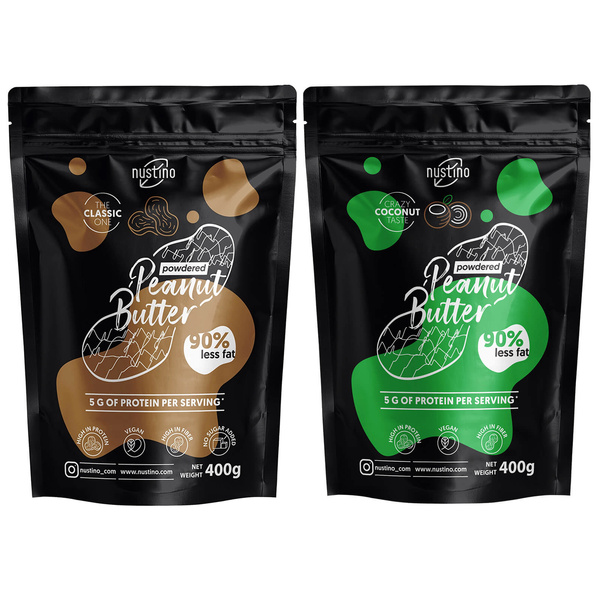 Nustino - Арахісове масло в порошку 2x400г