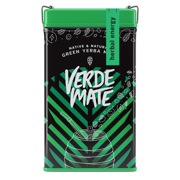 Yerbera – Металева банка + Verde Mate Green Herbal Energy 0,5 кг