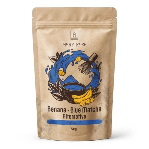 Mary Rose – Blue Matcha Alternative – Банан (порошок) 50 г