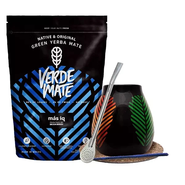 Набір Калабас Yerba Mate Guarani Elaborada 0,5;