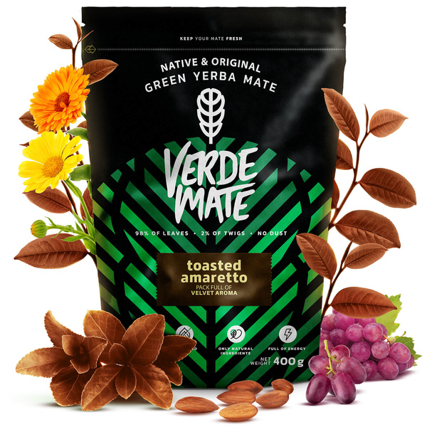 Verde Mate Green Amaretto - Tostada 0,4 кг