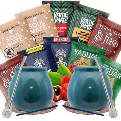Набір 500г Yerba Mate 10 x 50г для двох