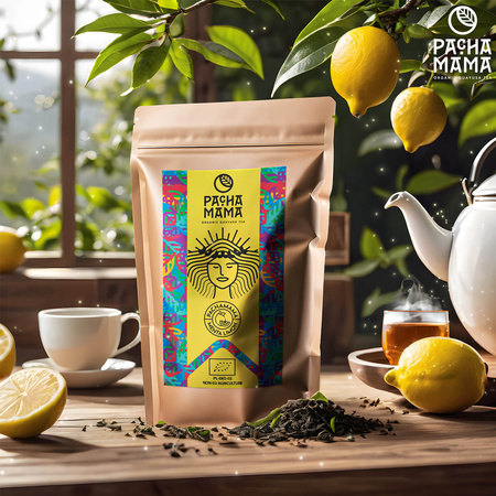 Guayusa Pachamama Menta Limón – органічний з м’ятою та лимоном – 100г