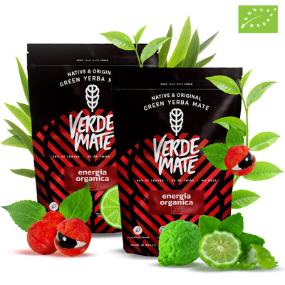 2x Єрба Мате Verde Mate Energia Organica 400г