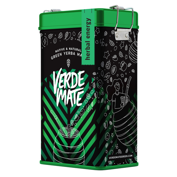 Yerbera – Металева банка + Verde Mate Green Herbal Energy 0,5 кг