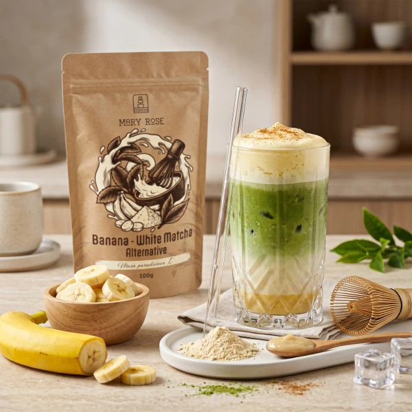 Mary Rose – White Matcha Alternative – Банан (порошок) 100 г
