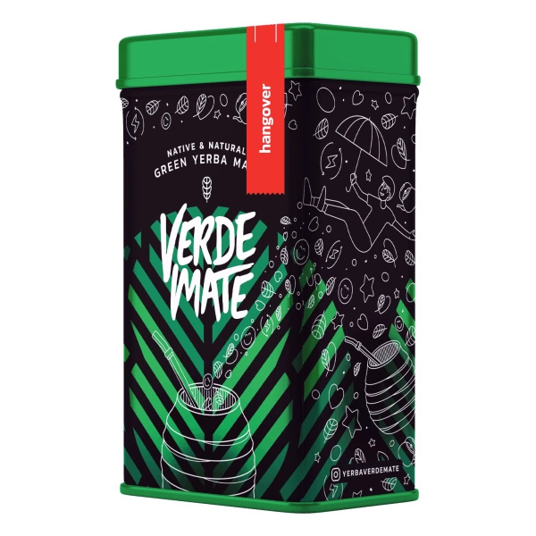 Yerbera – Металева банка + Verde Mate Green Hangover  0,5 кг