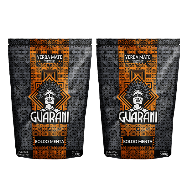 Йерба Мате Guarani Boldo Menta 2 x 500 г