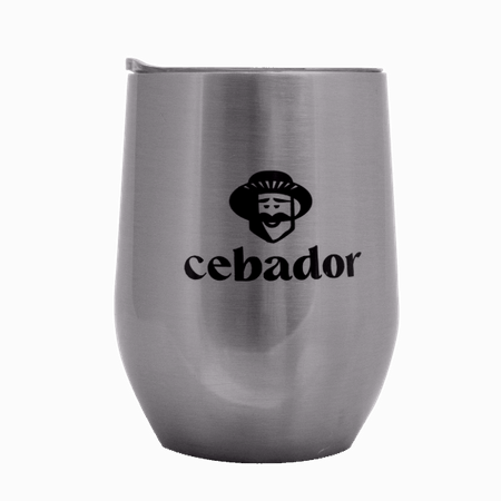 TermoLid – сталева посудина з кришкою  – Cebador  (сріблястого) – 350 мл