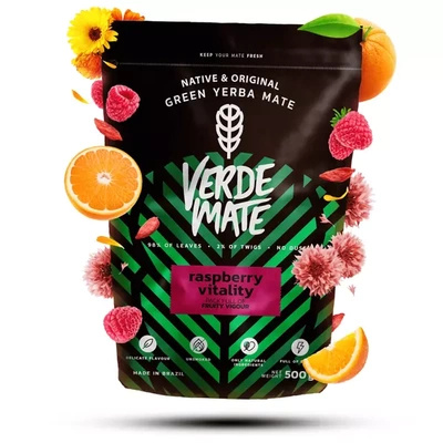 Verde Mate Green Raspberry Vitality 0,5 кг