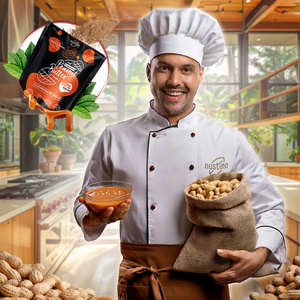 Nustino – Арахісове масло в порошку – Salted Caramel (без додавання цукру) 400 г