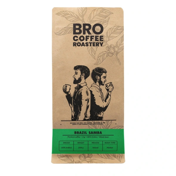 Набір Bro Coffee Roastery Brazil Samba + Brazil Cerrado 2x1кг (2кг)