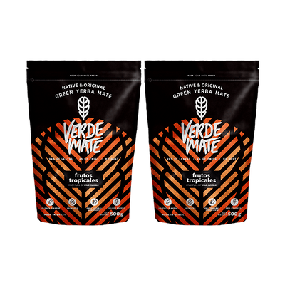 Yerba Verde Mate Зелений Фрутос Тропічний Фрукт 1кг