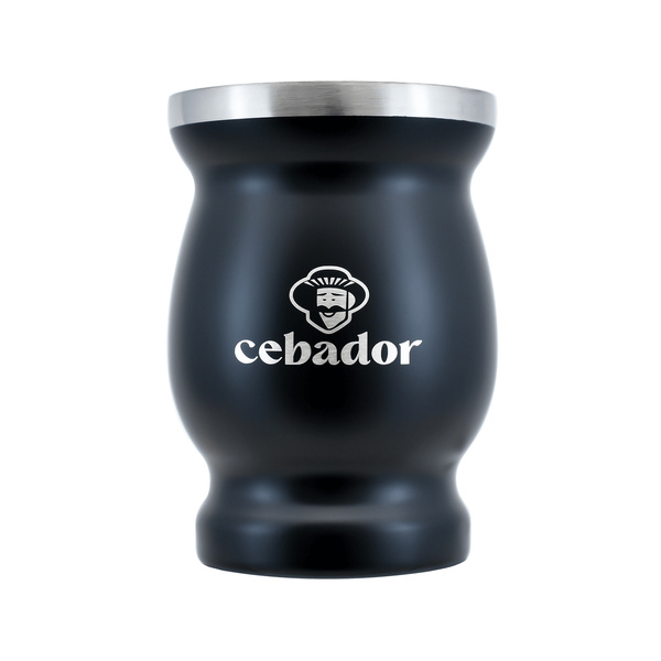 TermoMate Cebador – термокухоль для єрба мате – 190 мл (чорний)