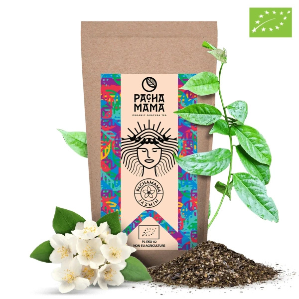 Guayusa Pachamama Jazmín – органічна з жасміном – 100 г