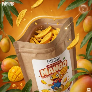 FiloLilo – Ліофілізоване манго (скибочки) 20 г