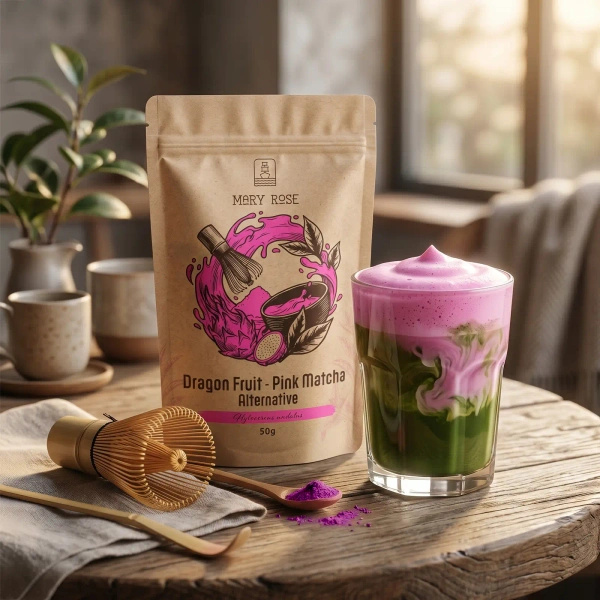 Набір для кольорового Matcha Latte: Matcha + Pink Matcha + аксесуари
