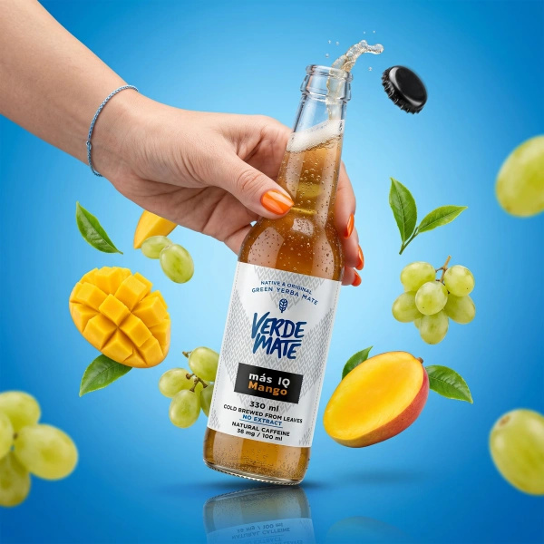 Verde Mate Green Cold Brew – Más IQ Mango 330 мл