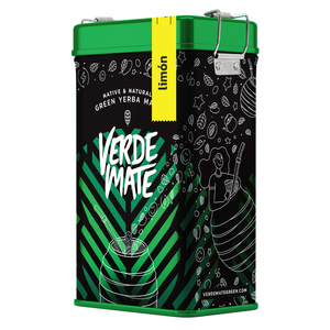Yerbera – Металева банка + Verde Mate Green Limón  0,5 кг