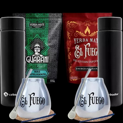 Набір Yerba Mate для двох 2х0,5кг термосів