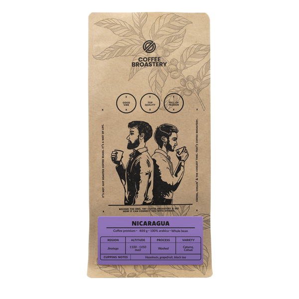 Кавові зерна Coffee Broastery - Nicaragua Colibrí Azul Speciality 400 г