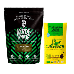 Verde Mate Green Organica 500 г + Kraus Organica 500 г