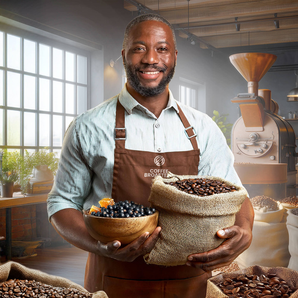 Кавові зерна Bro Coffee Roastery - Kenya Nyeri Speciality 400 г