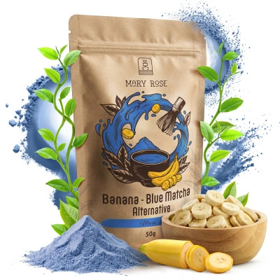 Mary Rose – Blue Matcha Alternative – Банан (порошок) 50 г