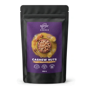 Nustino Crunch – смажені горіхи кеш'ю – Honey Mustard Crunch 200 г
