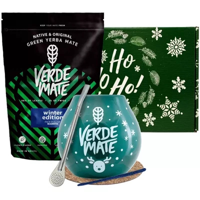 Зимовий подарунковий набір Єрба Мате Verde Mate Winter Edition 0,5кг