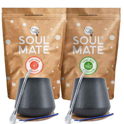 Набір Yerba Soul Mate Energy для двох Bombilla