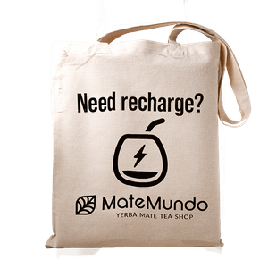 Сумка з логотипом MateMundo - "Потрібна підзарядка?"