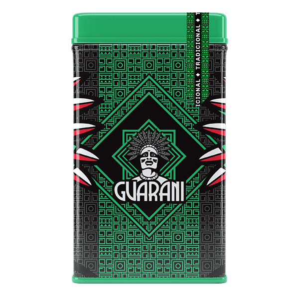 Yerbera – Металева банка + Guarani Elaborada con Palo Tradicional 0,5 кг