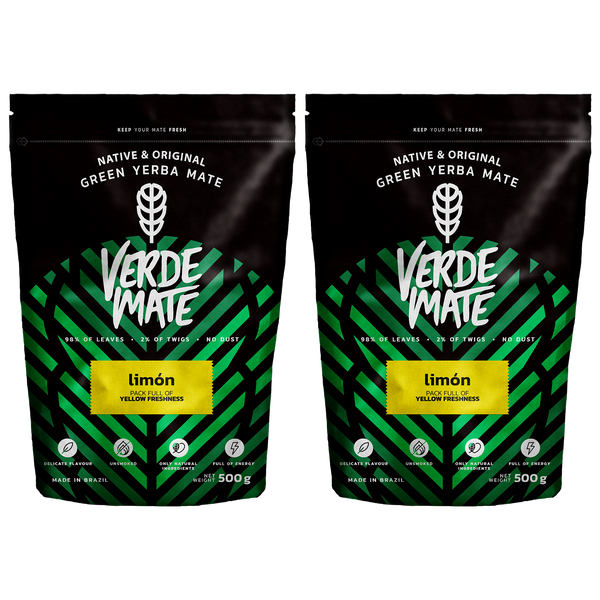 Verde Mate Green Limon (лимонна) 2 x 0,5 кг