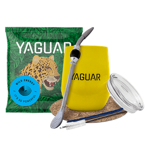 Набір Yerba mate TermoLid matero bombilla Yaguar